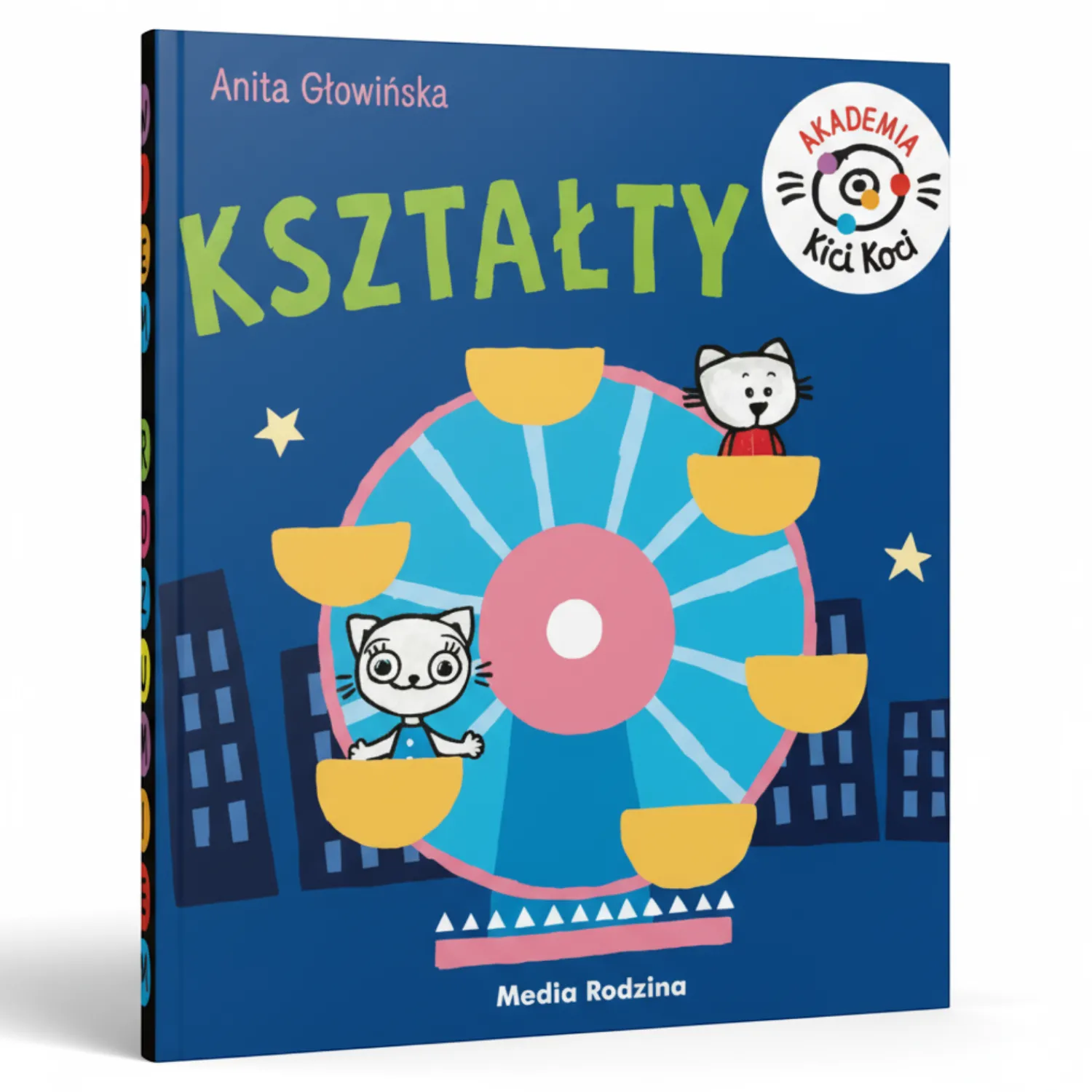 Kicia Kocia|2-5 Lat | Wydawnictwo Media Rodzina Akademia Kici Koci. Kształty