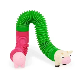2 Lata +|Sensoryczne | Battat Akordeonowe rurki sensoryczne Li’l Barn Buddies - WIEJSKIE ZWIERZĘTA