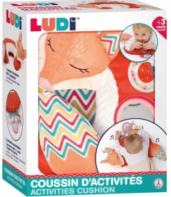 Idealne W Podróży|12M+ | LUDI Aktywizująca poduszka - lisek
