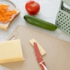 Antypoślizgowa deska do krojenia dla dzieci, silikonowa, CREAM