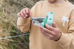 Idealne W Podróży|6 Lat+ | The Zoofamily Aparat cyfrowy z drukarką dla dzieci Zoo Print - Dino Green