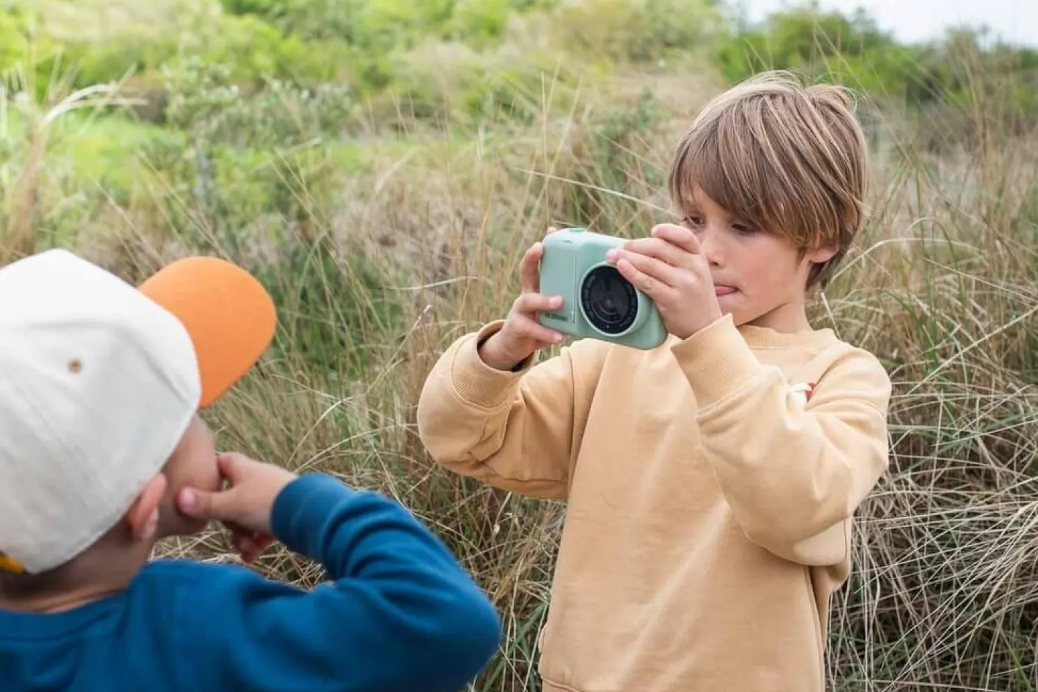 Idealne W Podróży|6 Lat+ | The Zoofamily Aparat cyfrowy z drukarką dla dzieci Zoo Print - Dino Green