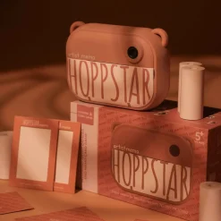 Idealne W Podróży|6 Lat+ | Hoppstar Aparat fotograficzny dla dzieci z drukarką, wkładami i ramkami na zdjęcia Artist - Memo Almond