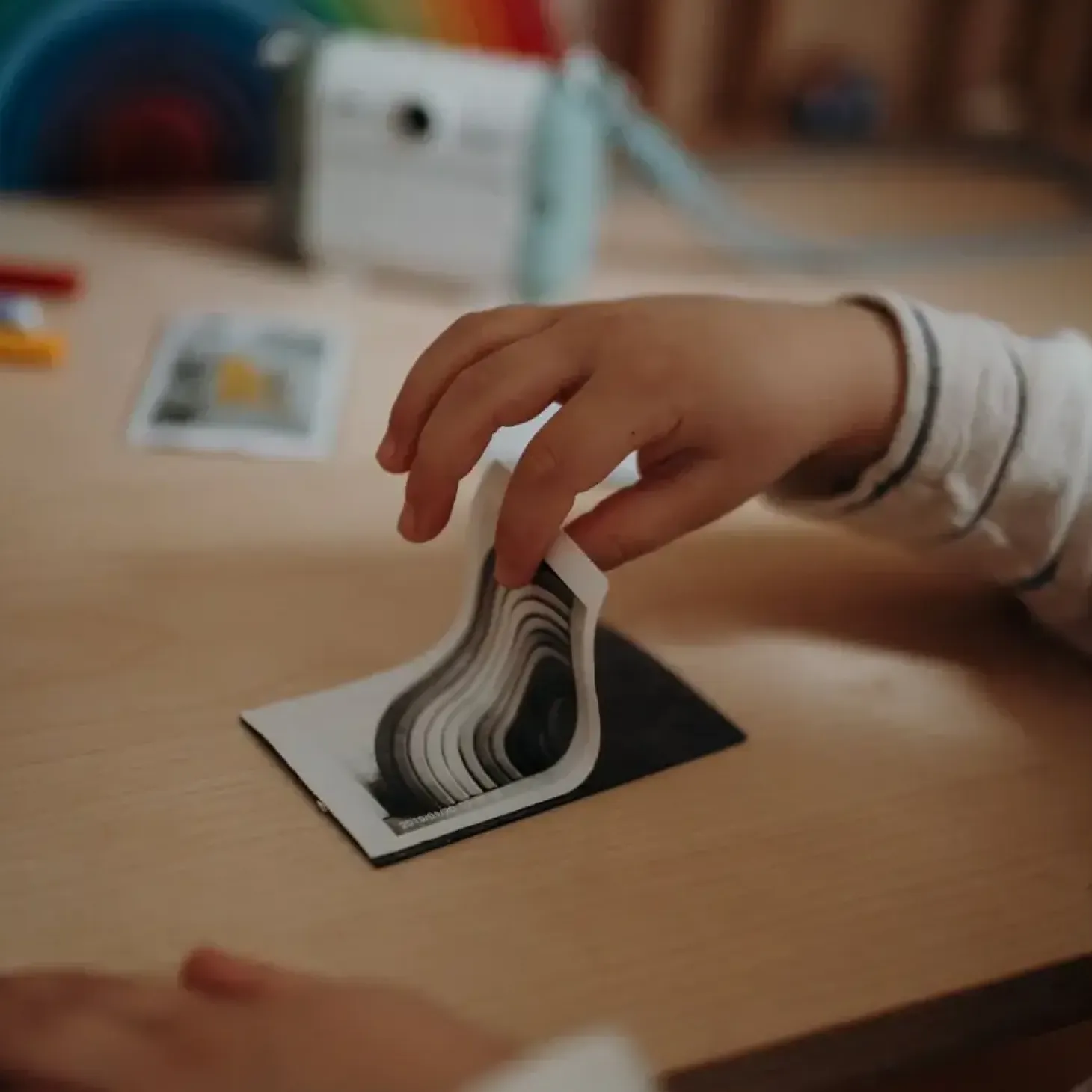 Aparat fotograficzny z funkcją drukowania KIDYPRINT - zielony