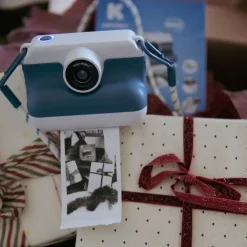 Idealne W Podróży|8 Lat+ | Kidywolf Aparat z drukarką dla dzieci K-PRINT - BLUE