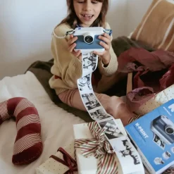 Idealne W Podróży|8 Lat+ | Kidywolf Aparat z drukarką dla dzieci K-PRINT - BLUE