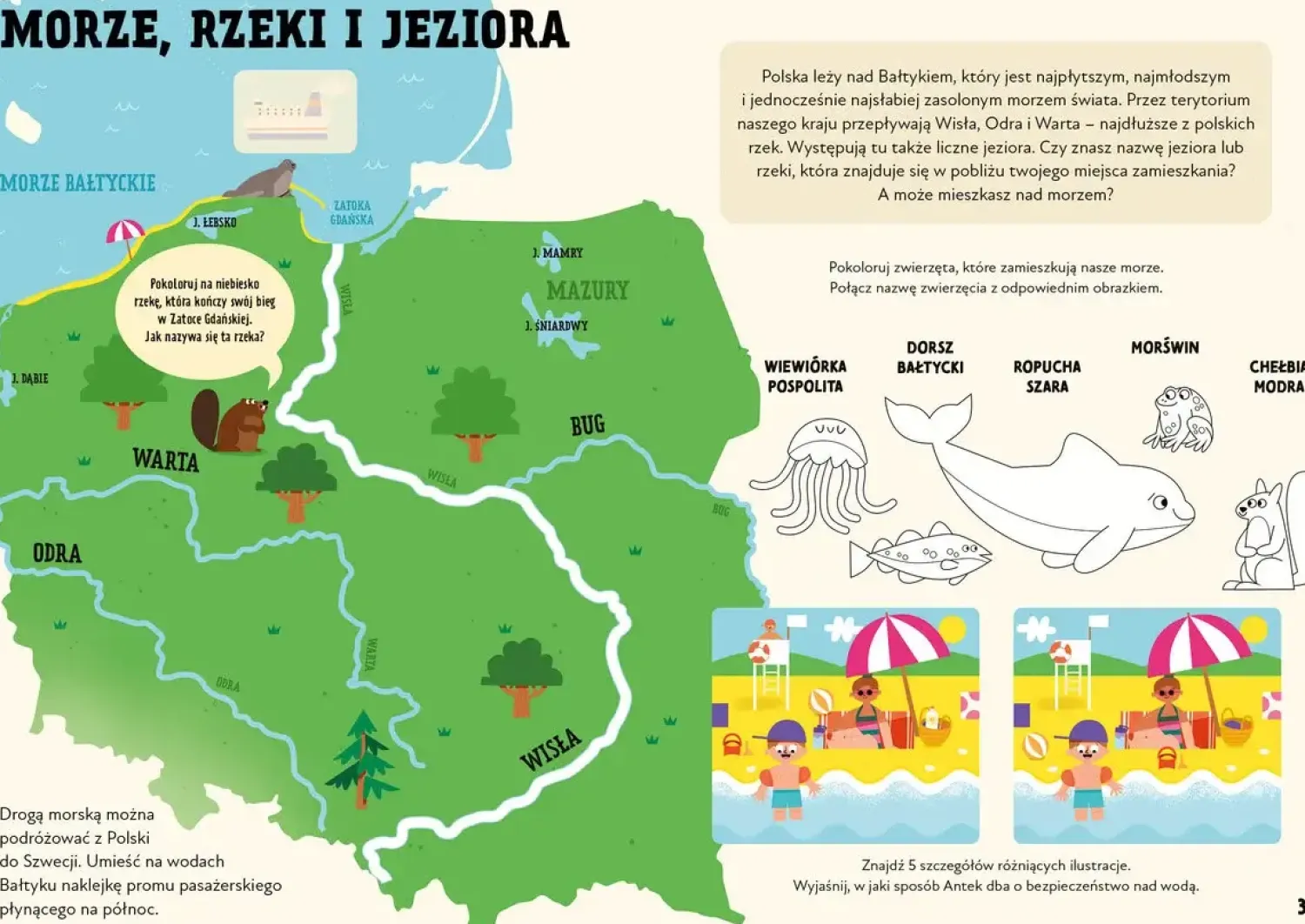 2-5 Lat | Wydawnictwo Wilga Atlas Polski. Atlas przedszkolaka