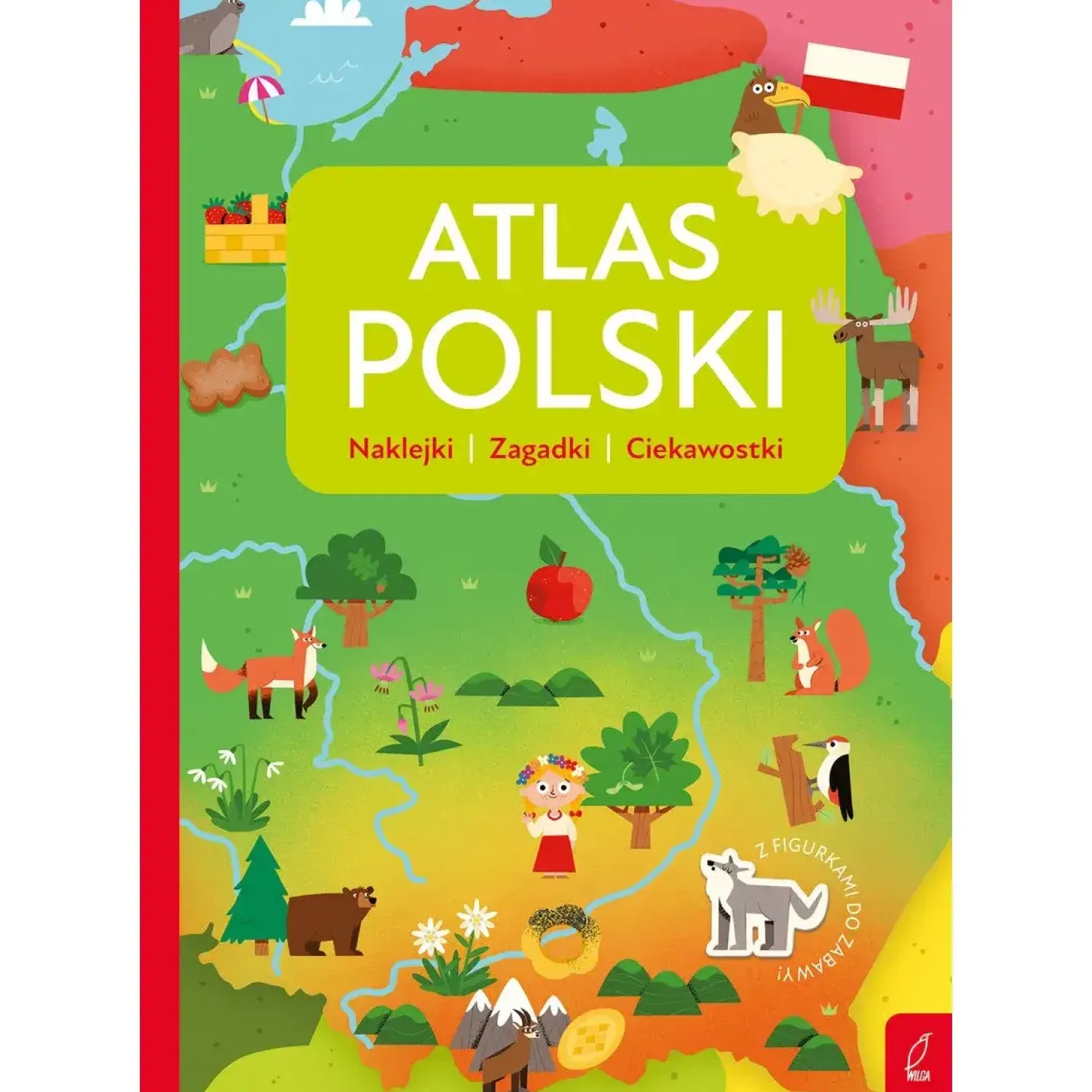 2-5 Lat | Wydawnictwo Wilga Atlas Polski. Atlas przedszkolaka