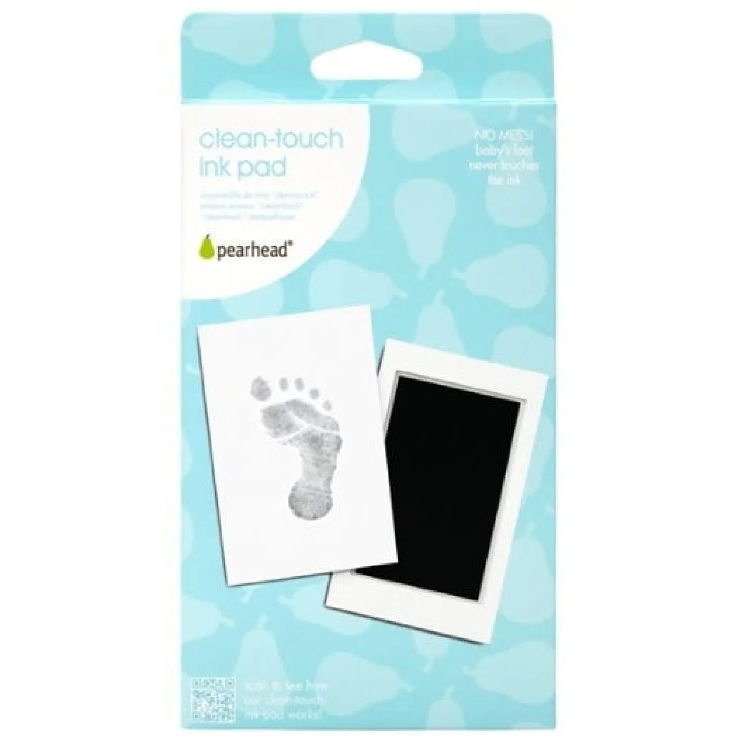 Albumy I Karty Do Zdjęć|Dekoracje Dziecięce | Pearhead Atramentowy Odcisk Clean-Touch Black