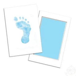 Albumy I Karty Do Zdjęć|Dekoracje Dziecięce | Pearhead Atramentowy Odcisk Clean-Touch Blue