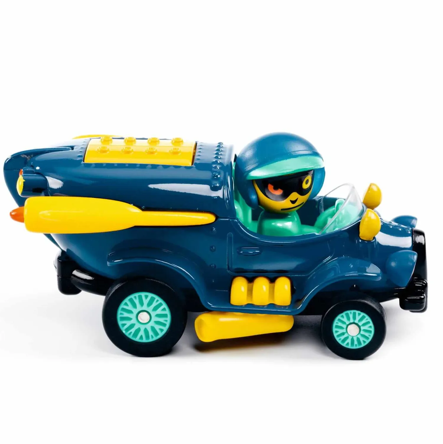 8 Lat+|6 Lat+ | Djeco Autko CRAZY MOTORS - NAVY FLYING