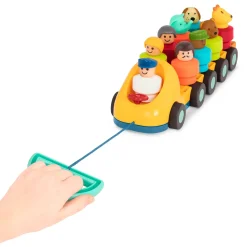 2 Lata +|Figurki | Battat Autobus z kręcącymi się pasażerami - Spinning Bus