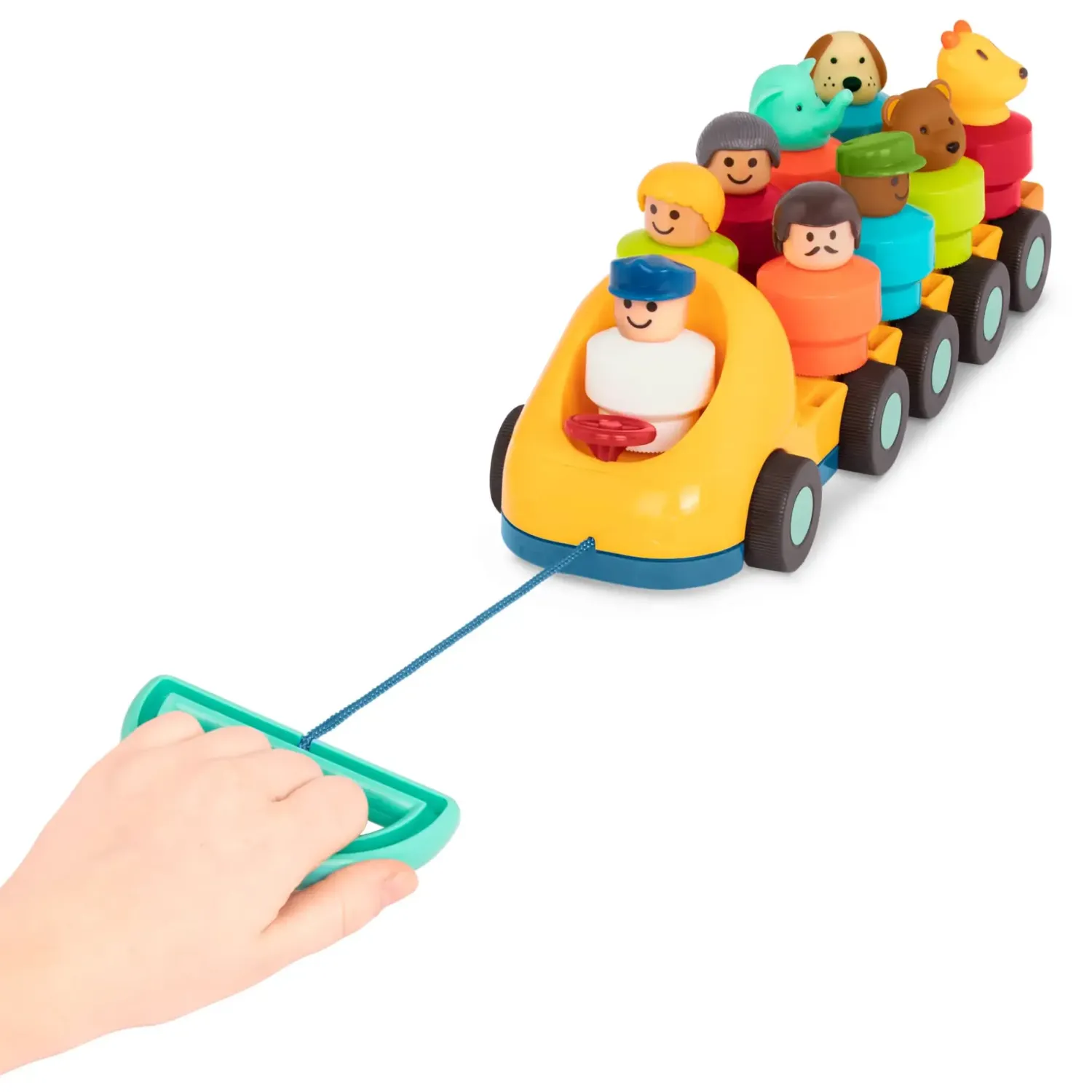 2 Lata +|Figurki | Battat Autobus z kręcącymi się pasażerami - Spinning Bus