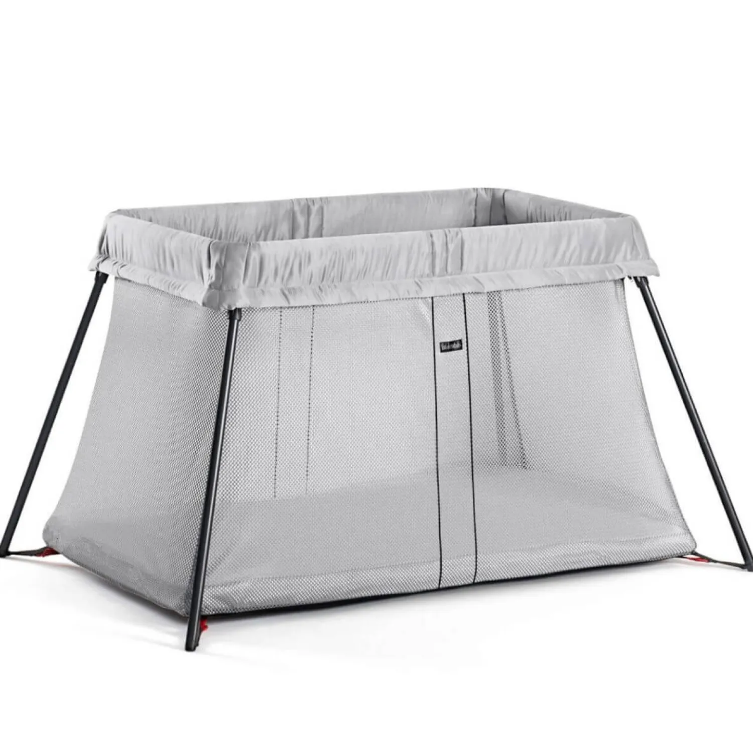 Kosze Mojżesza I Kołyski|Przydatne Akcesoria | BabyBjorn - łóżeczko turystyczne LIGHT silver