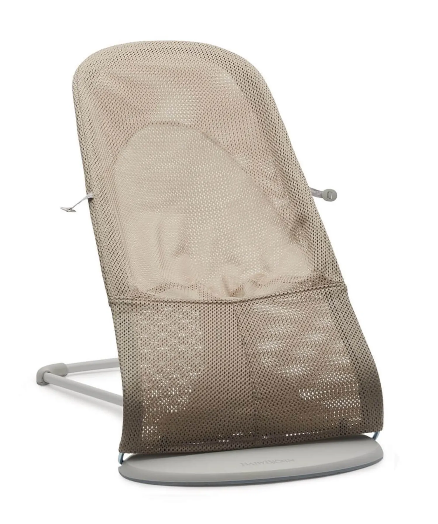 Bujaczki I Leżaczki|Foteliki I Pufy | BabyBjorn - leżaczek BALANCE SOFT MESH, Szary Beż - Biały