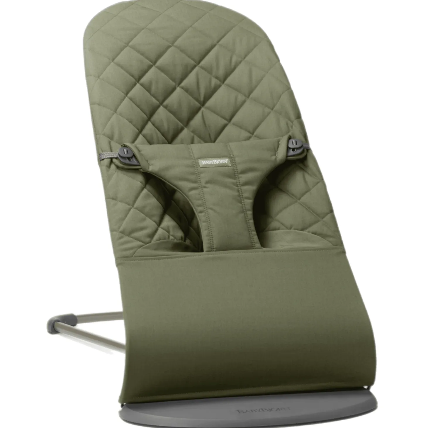 BABYBJORN - leżaczek BLISS WOVEN - Ciemnozielony