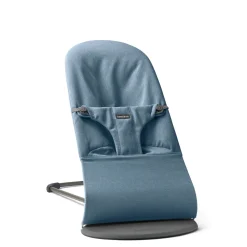 BABYBJORN - leżaczek BLISS WOVEN, Niebieski melanż