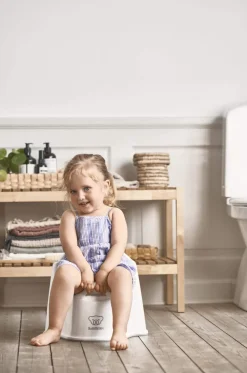 Akcesoria Łazienkowe|Pa Pa Pielucho | BabyBjorn - nocnik fotelik - biały