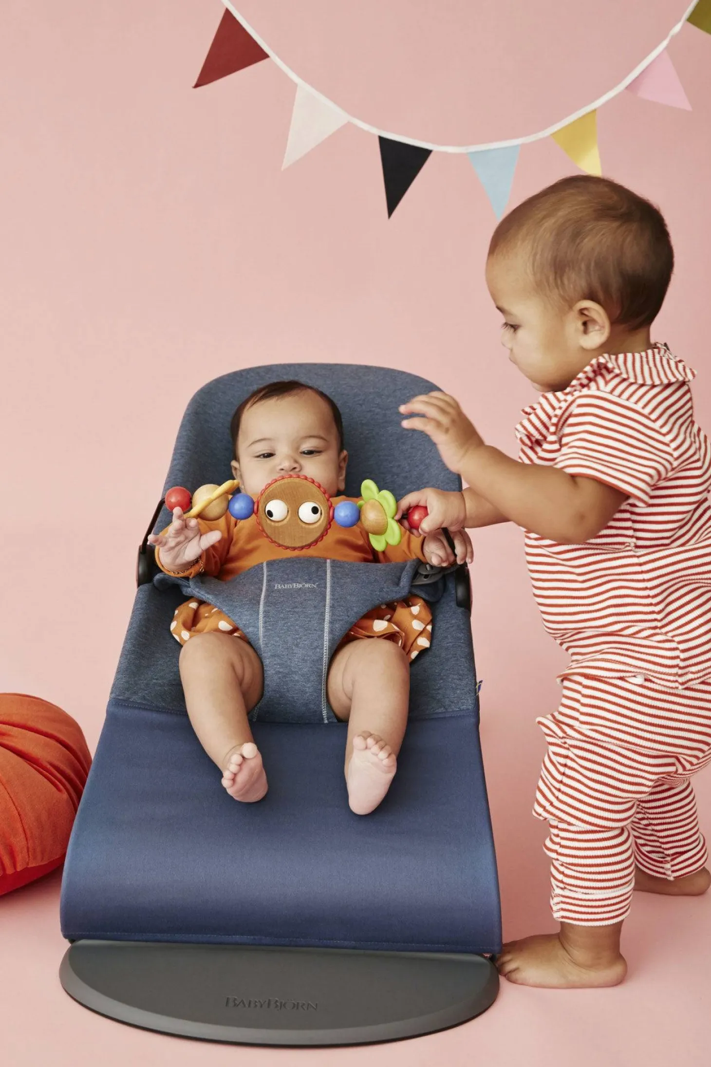 Bujaczki I Leżaczki|Bujaczki I Leżaczki | BabyBjorn BabyBjörn zabawka do leżaczka BALANCE - Googly Eyes Pastels