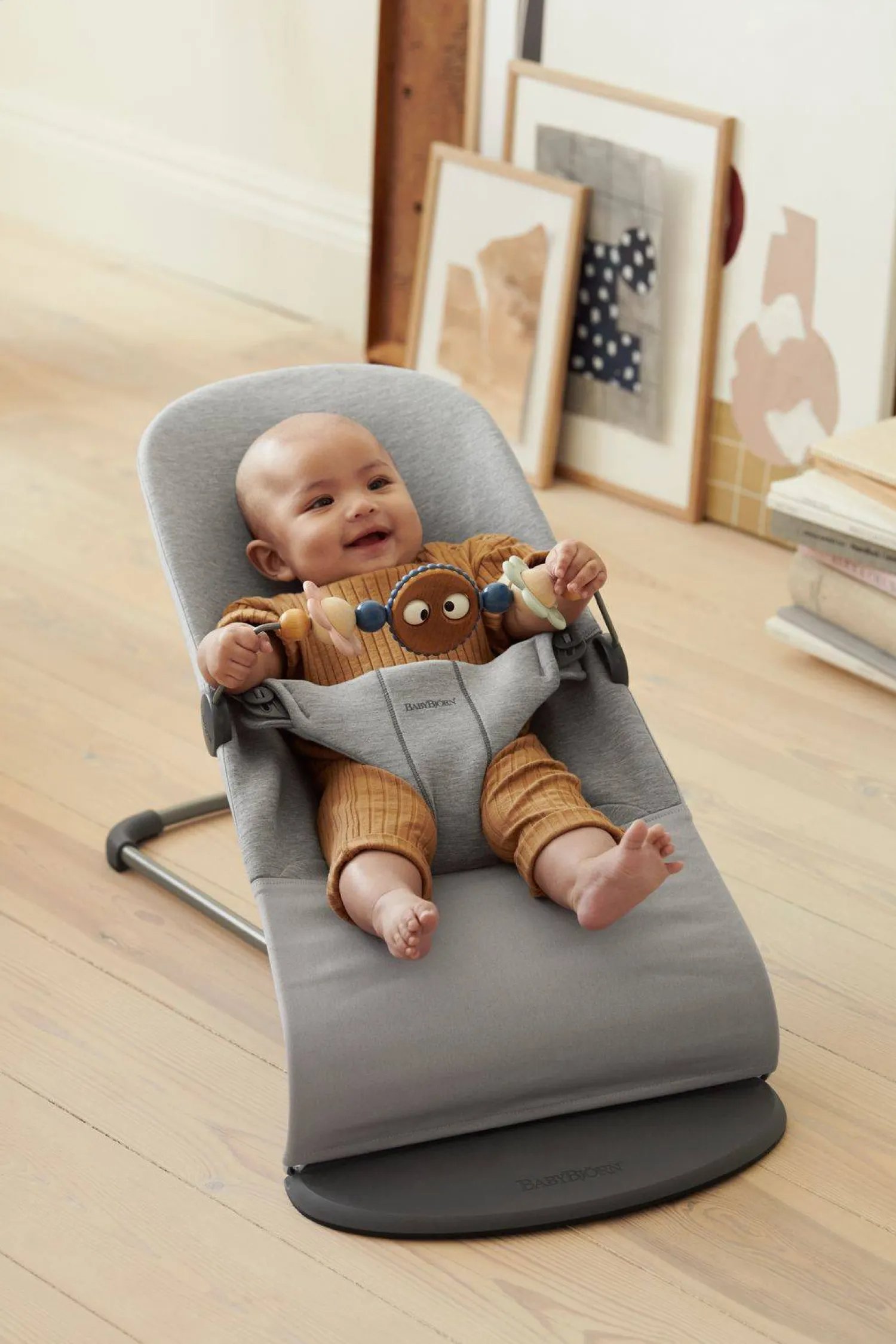 Bujaczki I Leżaczki|Bujaczki I Leżaczki | BabyBjorn BabyBjörn zabawka do leżaczka BALANCE - Googly Eyes Pastels
