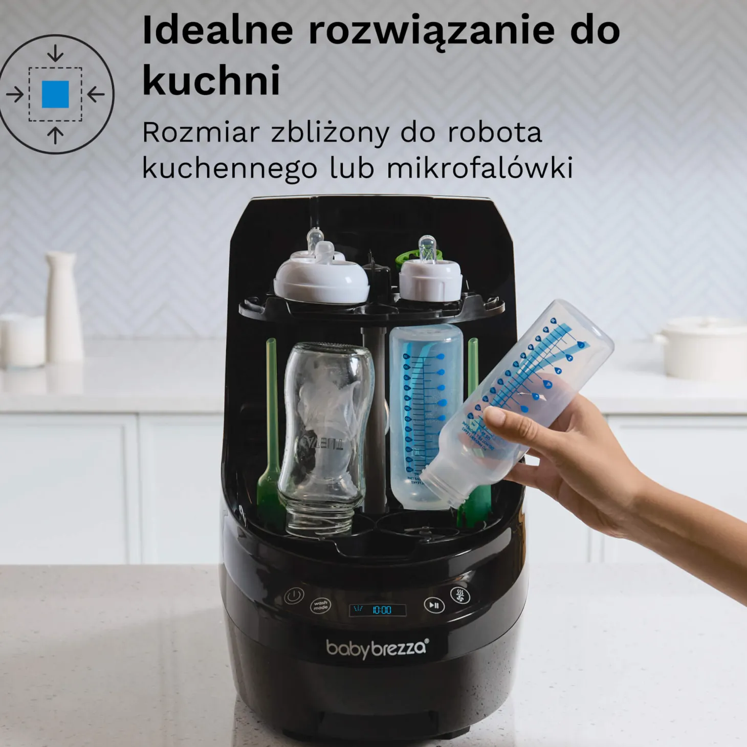 Baby Brezza Bottle Washer Pro Noir Black