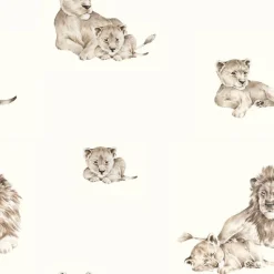 Otulacze I Pieluszki|Otulacze I Pieluszki | My Memi Bambusowa pieluszka muślinowa 65x65 - lions