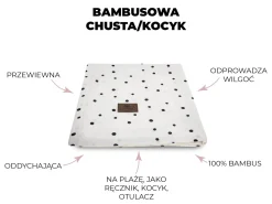 Otulacze I Pieluszki|Otulacze I Pieluszki | Sleepee Bambusowy Jungle Powder Pink - 3 w 1 chusta, otulacz i kocyk