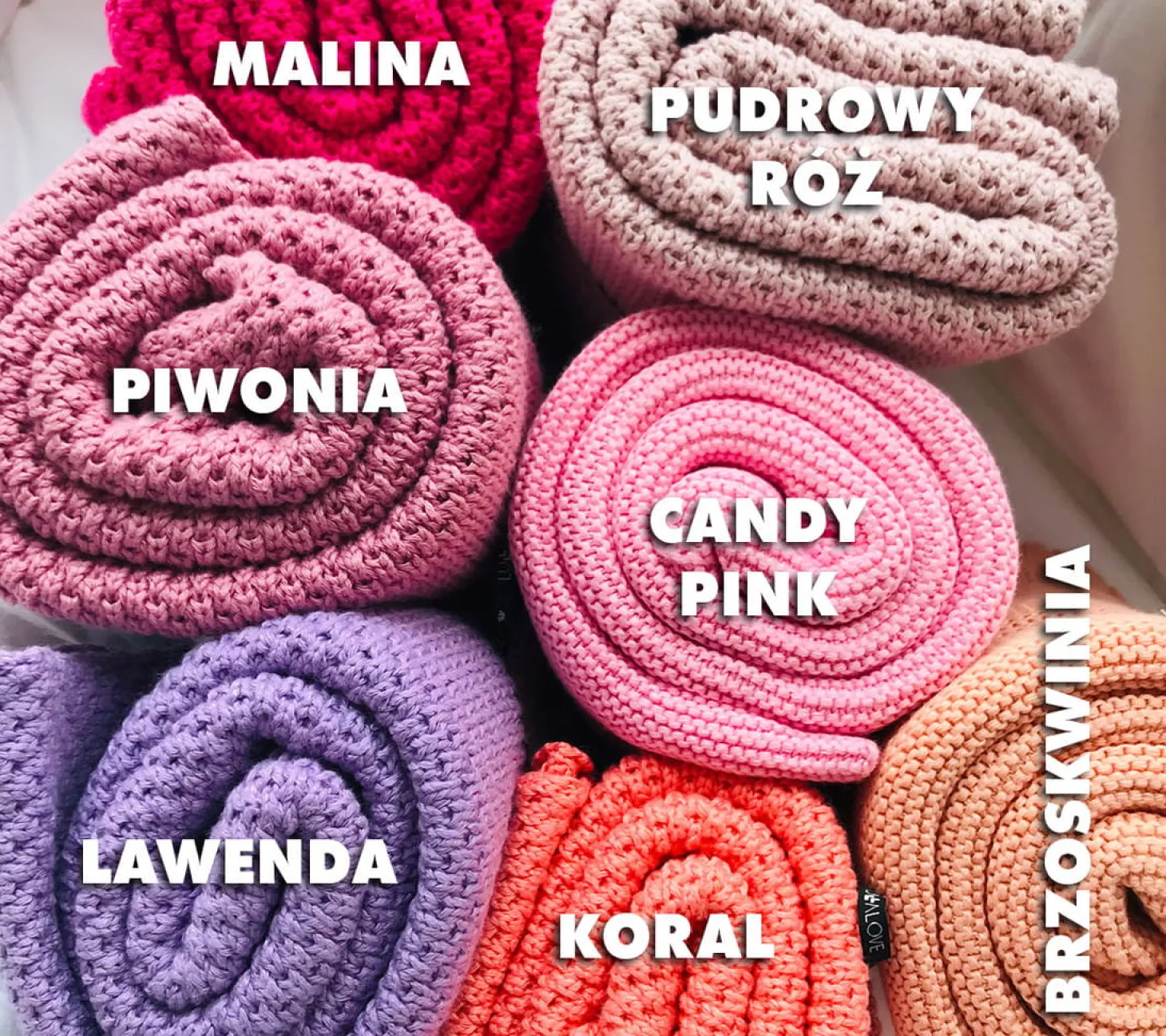 Bambusowy koc 80x100 PIWONIA