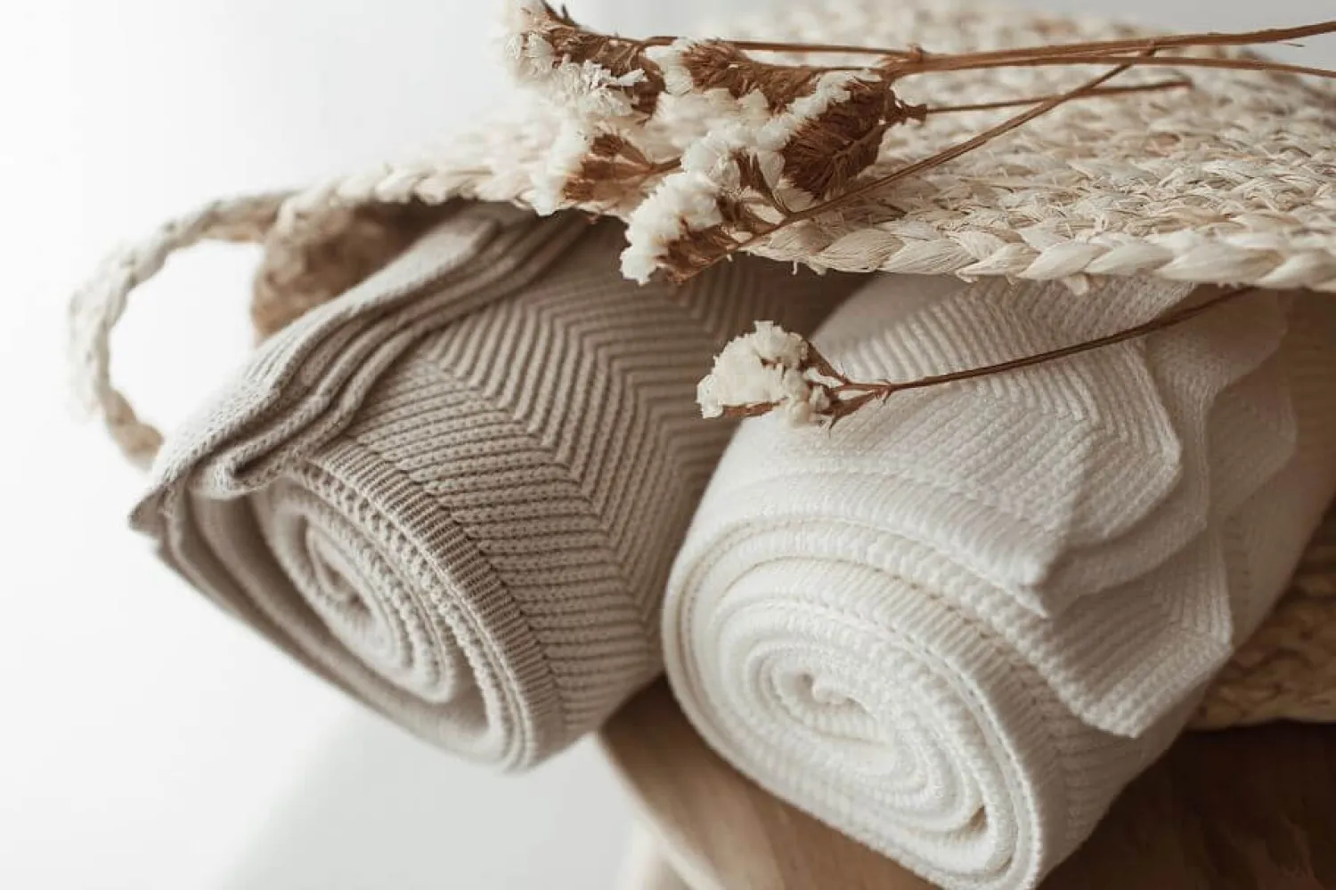Kocyki|Kocyki | My Memi Bambusowy kocyk light beige 80x100 – fir