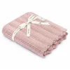 Kocyki|Kocyki | My Memi Bambusowy kocyk powder pink 80x100 - feather