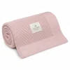 Kocyki|Kocyki | My Memi Bambusowy kocyk powder pink 80x100 - classic