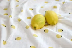 Otulacze I Pieluszki|Otulacze I Pieluszki | Lassig Bambusowy otulacz kocyk 80x80cm zestaw 3 szt. Happy Fruits Lemon