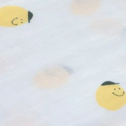 Otulacze I Pieluszki|Otulacze I Pieluszki | Lassig Bambusowy otulacz kocyk 80x80cm zestaw 3 szt. Happy Fruits Lemon