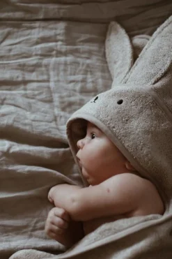 Ręczniki I Myjki|Ręczniki I Myjki | My Memi Bambusowy ręcznik beige - rabbit