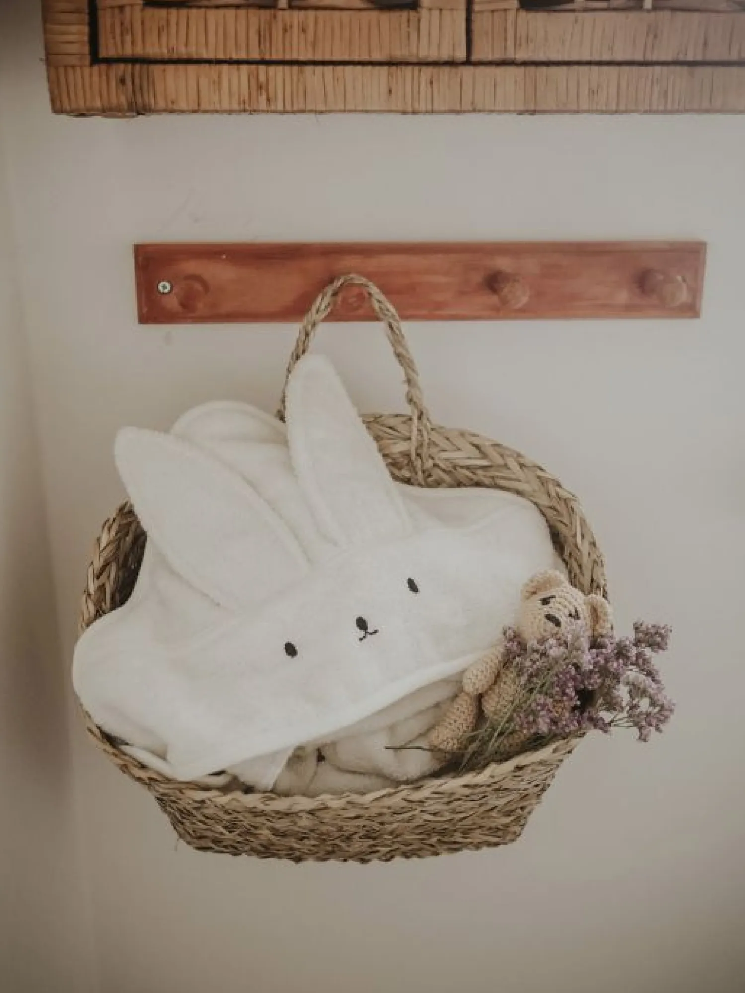 Ręczniki I Myjki|Ręczniki I Myjki | My Memi Bambusowy ręcznik cream - rabbit