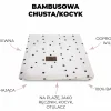 Bambusowy Vintage Animals Cream - 3 w 1 chusta, otulacz i kocyk