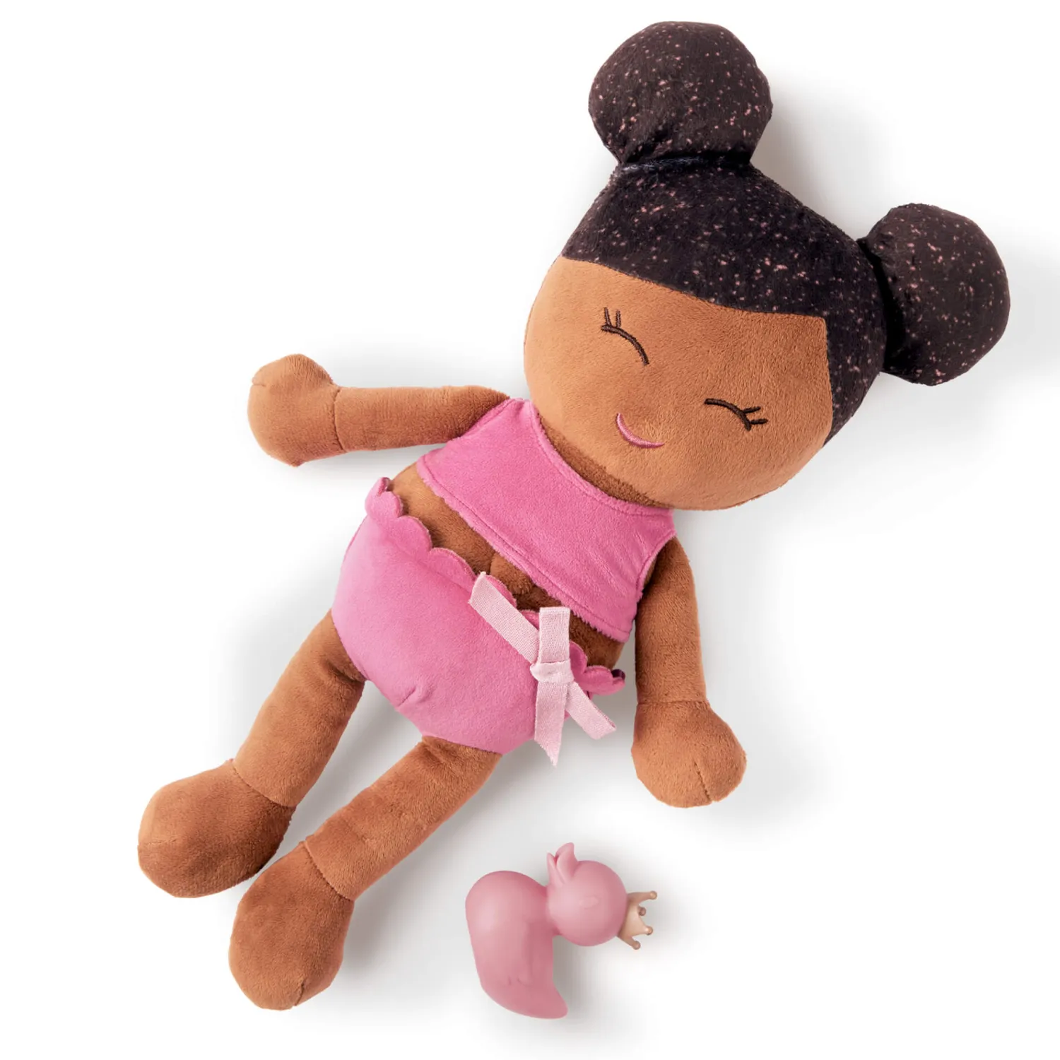 Zabawki Do Kąpieli|Do Kąpieli | LullaBaby Bath Doll - lalka przytulanka do kąpieli - brunetka, wersja bez ręczniczka