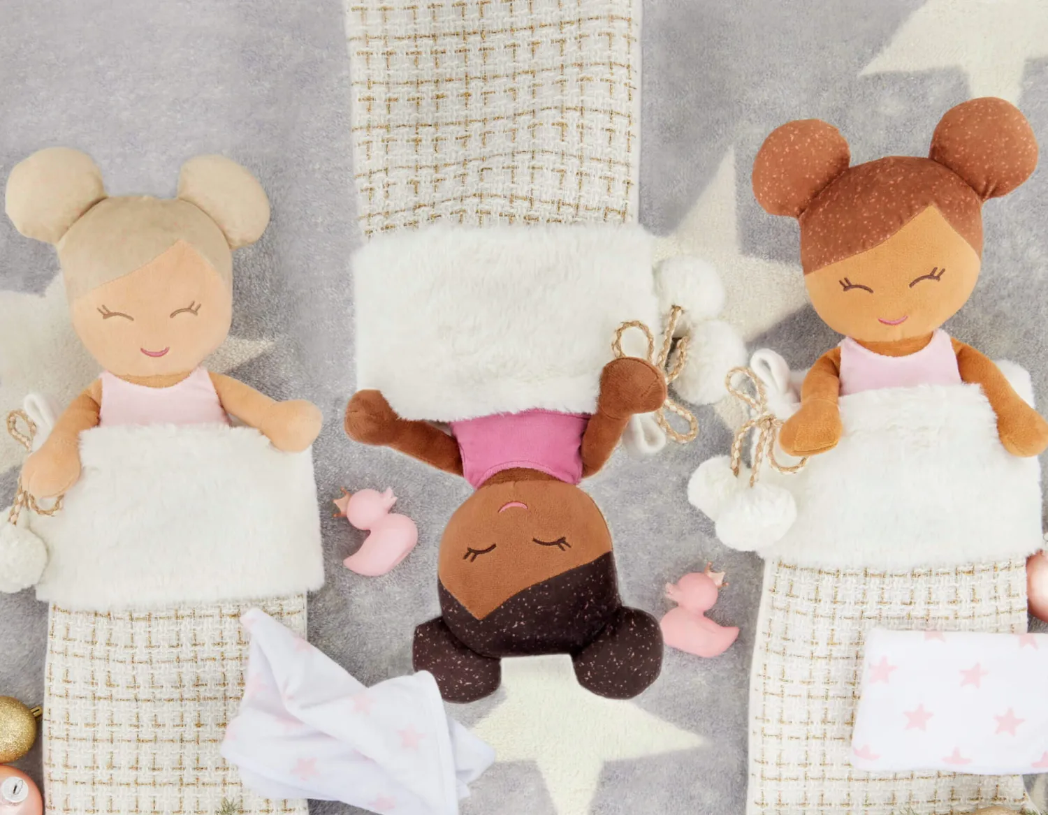Zabawki Do Kąpieli|Do Kąpieli | LullaBaby Bath Doll - lalka przytulanka do kąpieli - brunetka, wersja bez ręczniczka