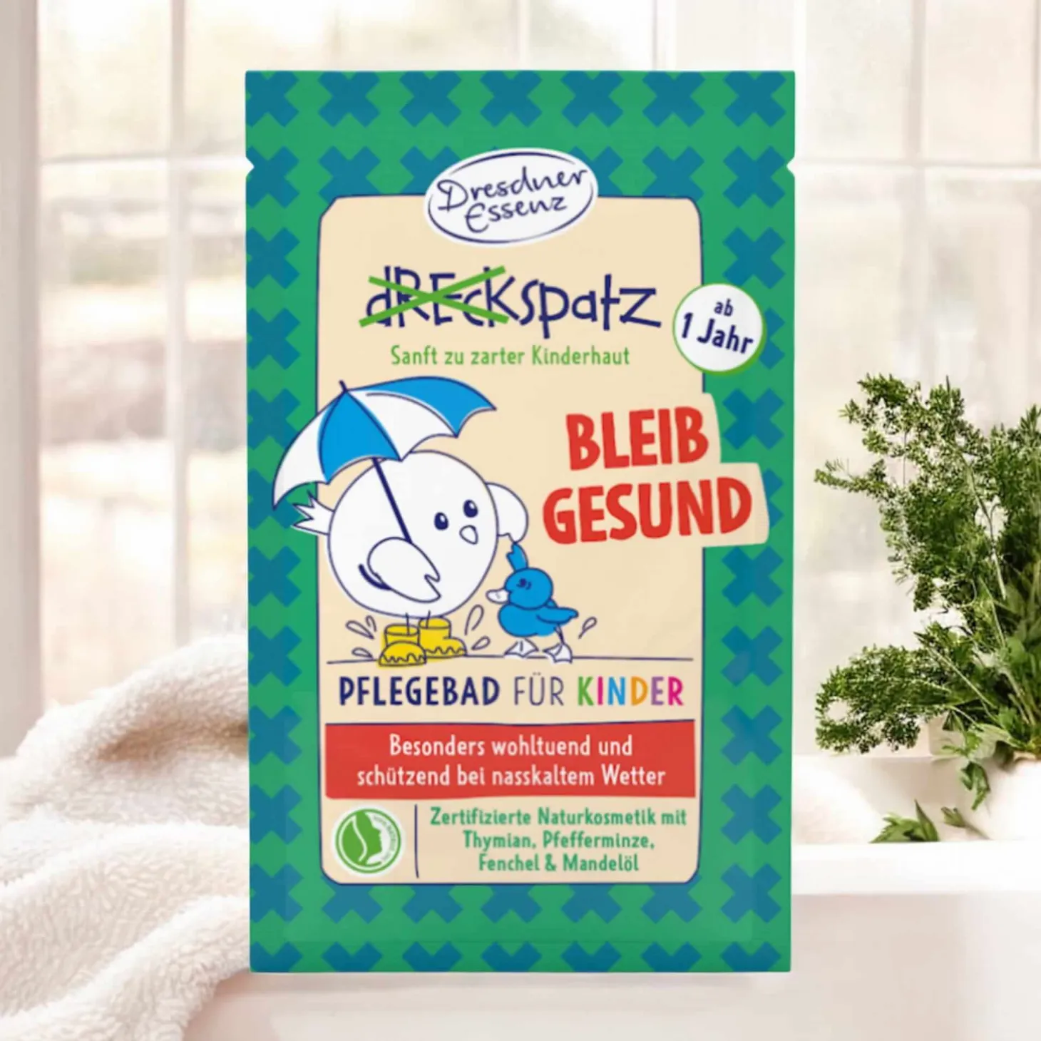 Bądź zdrów! Prozdrowotna sól do kąpieli dla najmłodszych, 60 g