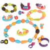 6 Lat+|Biżuteria | B.Toys B.eauty Pops – zestaw do tworzenia biżuterii – 150 elementów