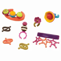 6 Lat+|Biżuteria | B.Toys B.eauty Pops – zestaw do tworzenia biżuterii – 150 elementów