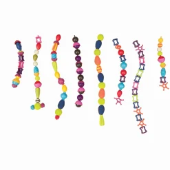 6 Lat+|Biżuteria | B.Toys B.eauty Pops – zestaw do tworzenia biżuterii – 150 elementów