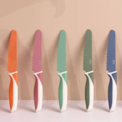Bezpieczny nóż do nauki krojenia dla dzieci CREAM