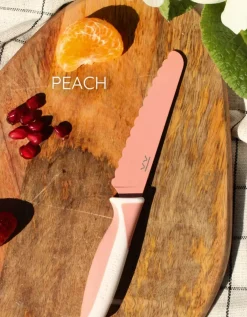 Bezpieczny nóż do nauki krojenia dla dzieci PEACH