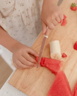Bezpieczny nóż do nauki krojenia dla dzieci PEACH