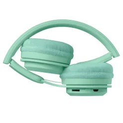 Idealne W Podróży|6 Lat+ | LaLarma Bezprzewodowe słuchawki dla dzieci - mint green