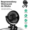Bezprzewodowy wiatraczek 360° do wózka USB-C
