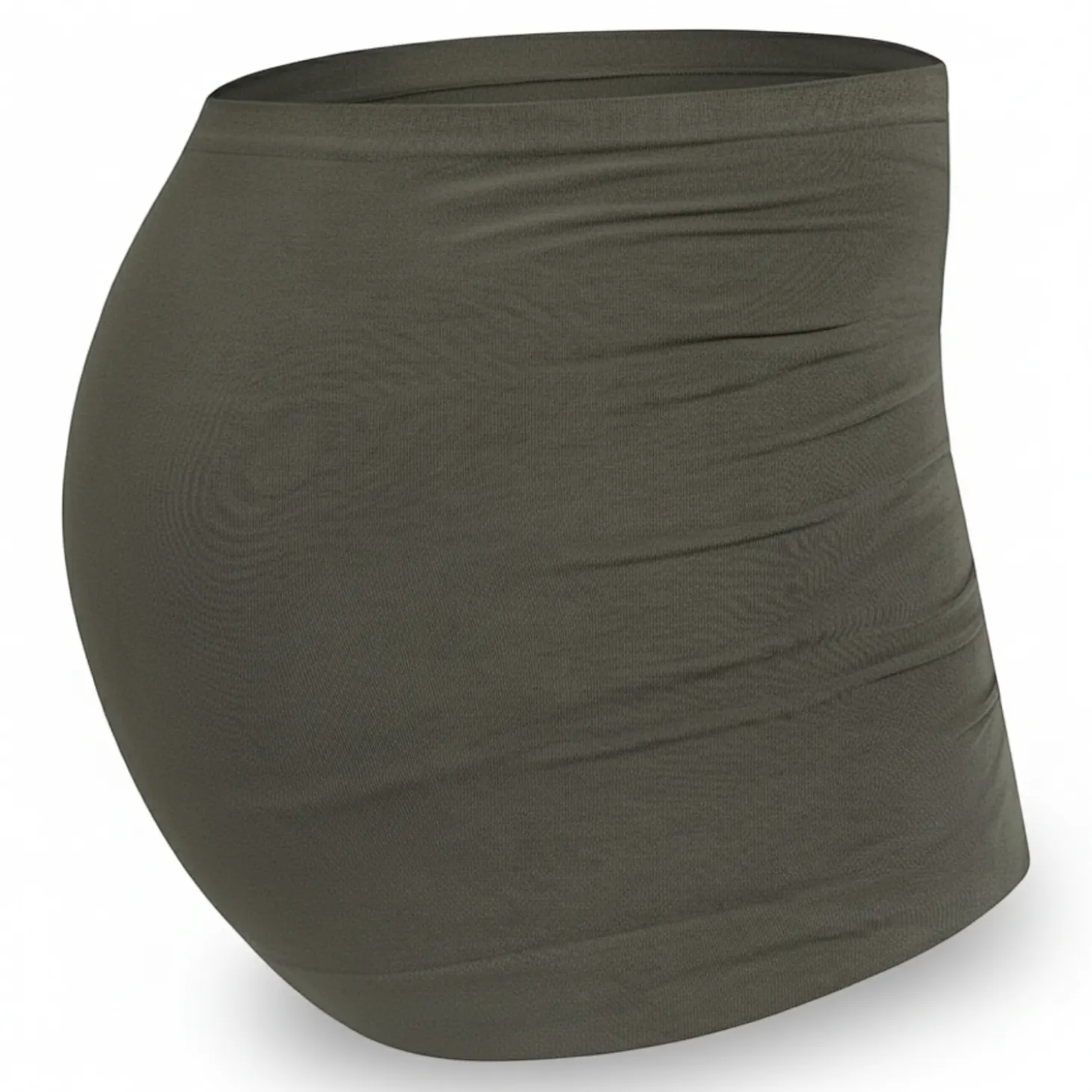 Bezszwowy pas na czas ciąży i karmienia 2w1 - Olive