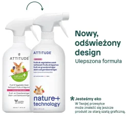 Bezzapachowy spray do mycia owoców i warzyw, 800 ml