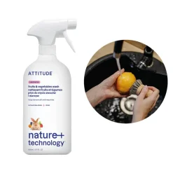 Bezzapachowy spray do mycia owoców i warzyw, 800 ml